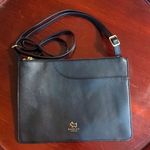 Radley of London black leather envelope bag